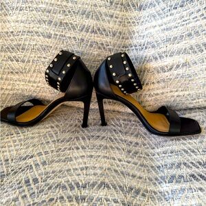 All Saints ankle wrap stilettos size 38